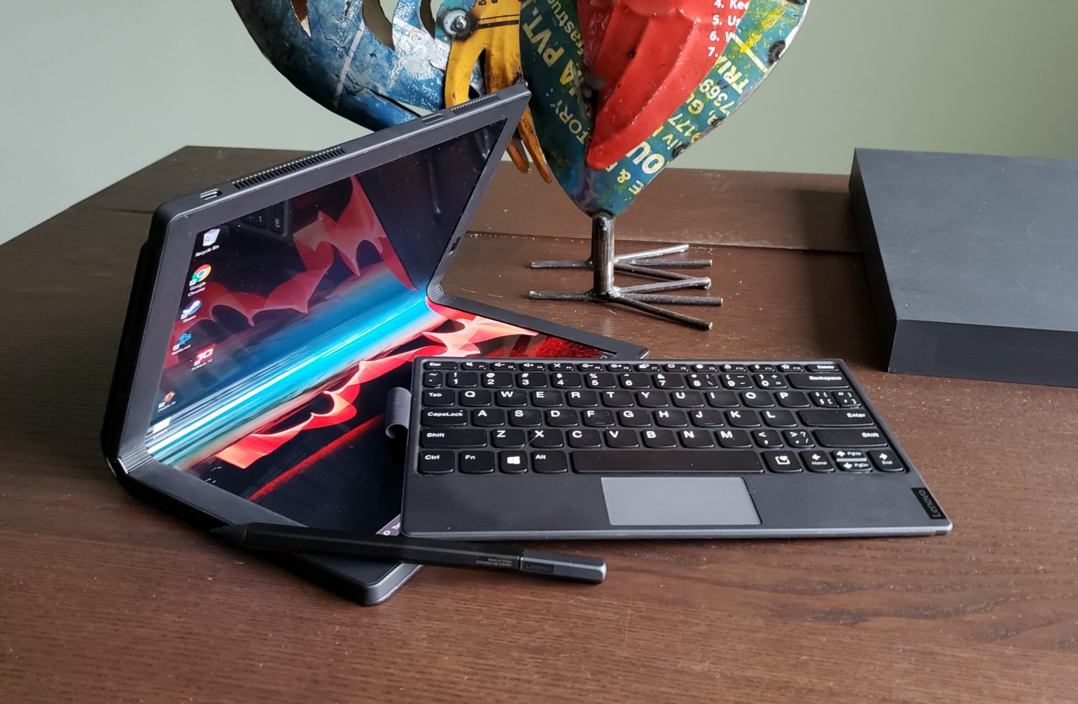 HandsOn Review Lenovo ThinkPad X1 Fold Foldable PC Technical Fowl