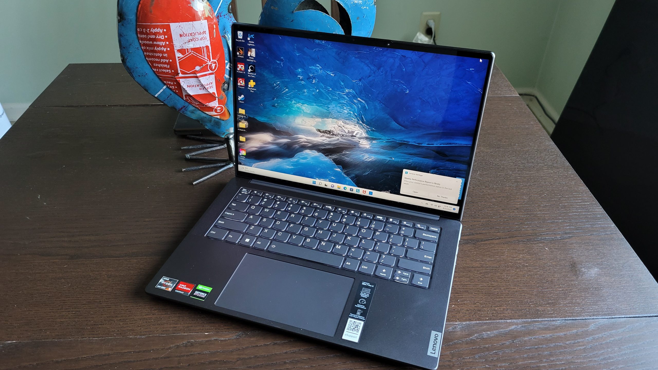 Lenovo Slim 7 Pro X review: A sleek creator laptop with some drawbacks